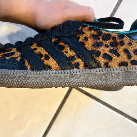 Adidas Leopard Print Sambas - Picture 14 of 16